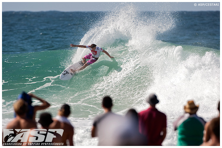 Dane reynolds, uno de los mejores del campeonato. Foto: ASP/Cestari
